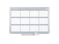 12 Month Yearly Magnetic Dry-Erase Planner