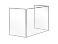 Trio Glass Boards Aluminum Framed with Clamps