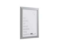 Silver Kamashi Dry Erase Do more of what makes you happy Quote Board